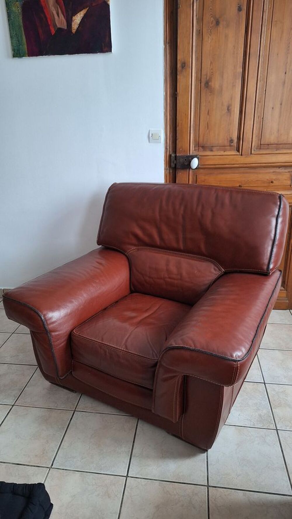 Canap&eacute; 3 places + 1 fauteuil Meubles