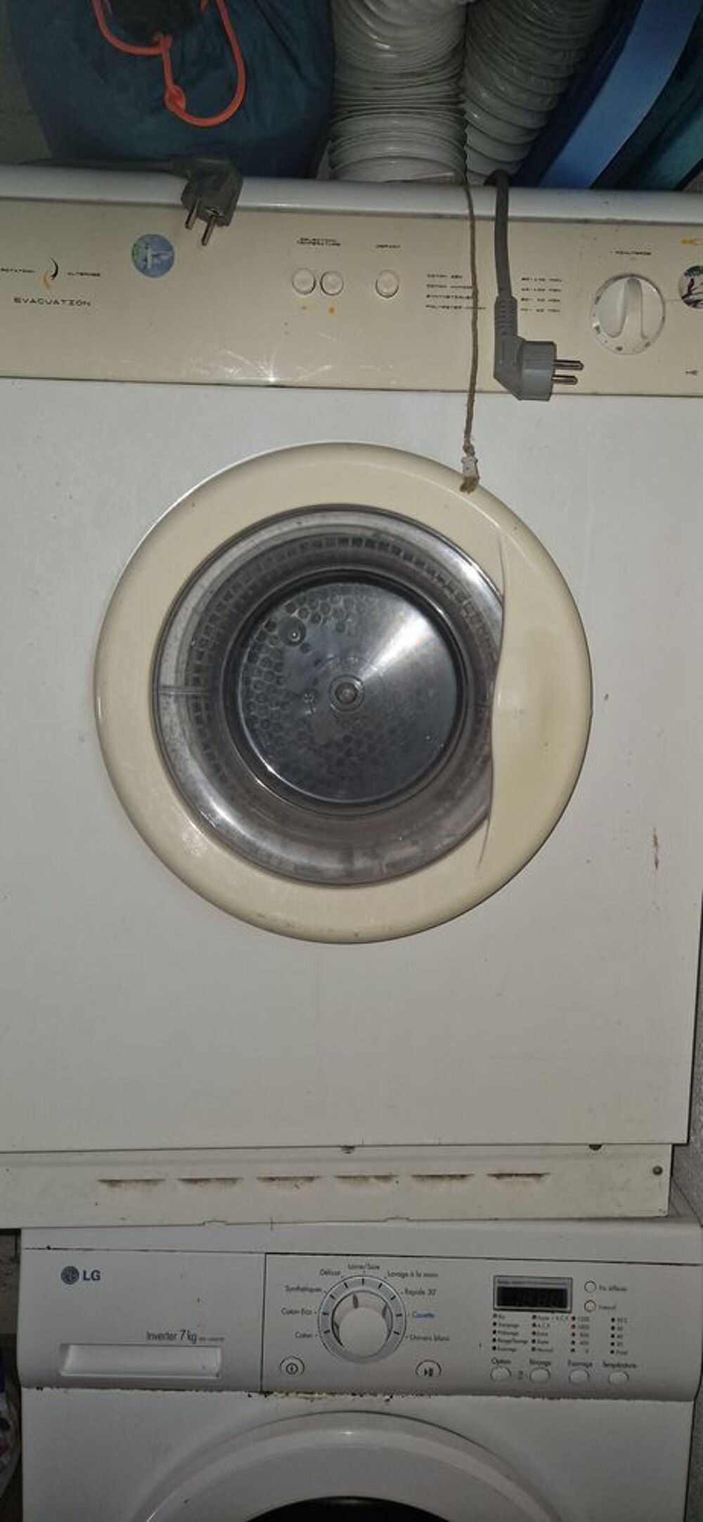 S&egrave;che linge Electroménager