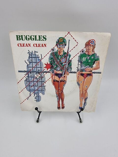Vinyle 45 tours Buggles : Clean Clean avec fourreau  2 Vulbens (74)