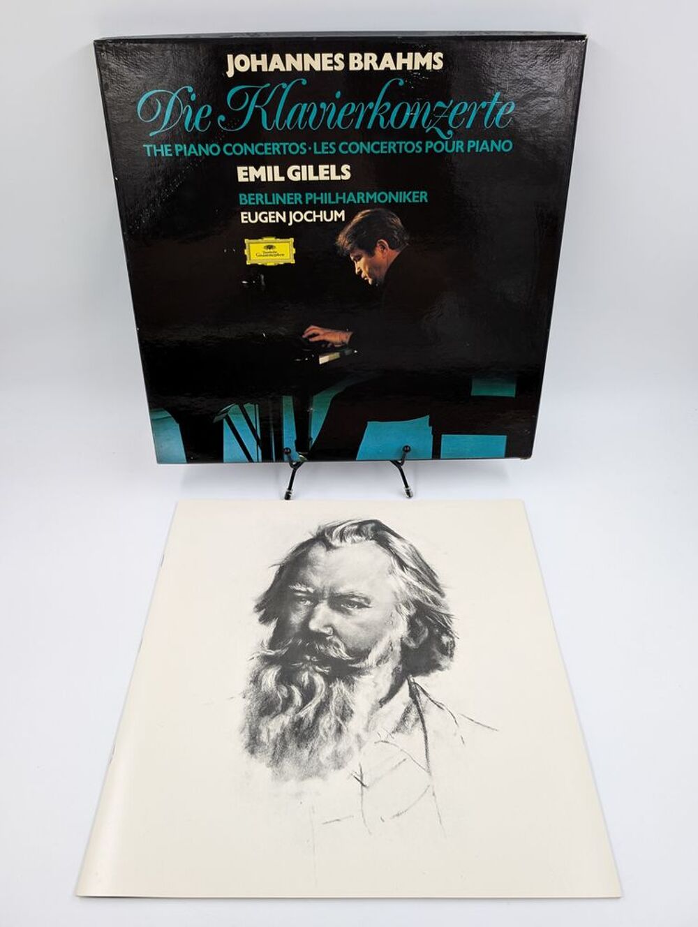 Coffret Vinyle 33 tours Johannes Brahms Die Klavierkonzerte CD et vinyles