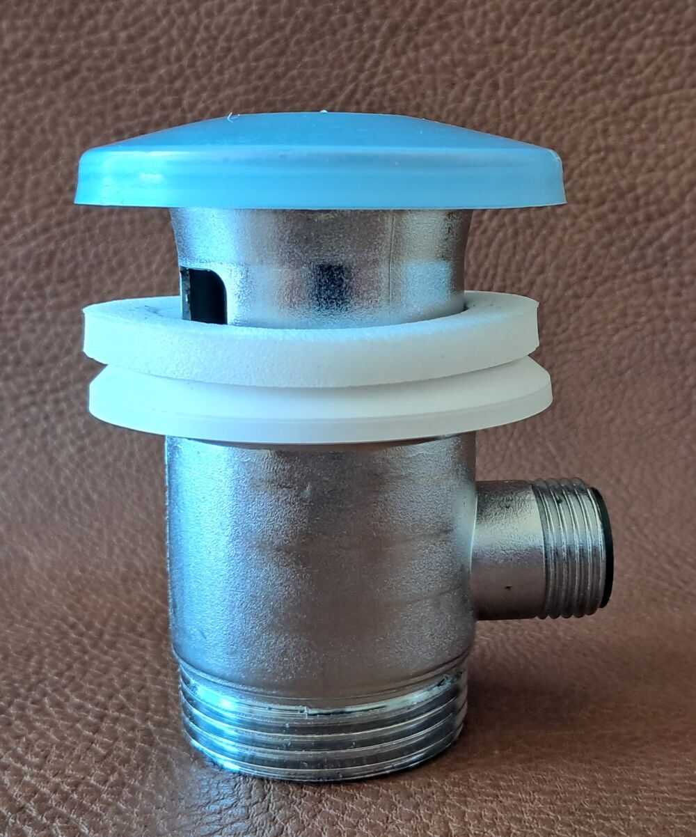 bonde bouchon de lavabo neuf complet avec film de protection Bricolage