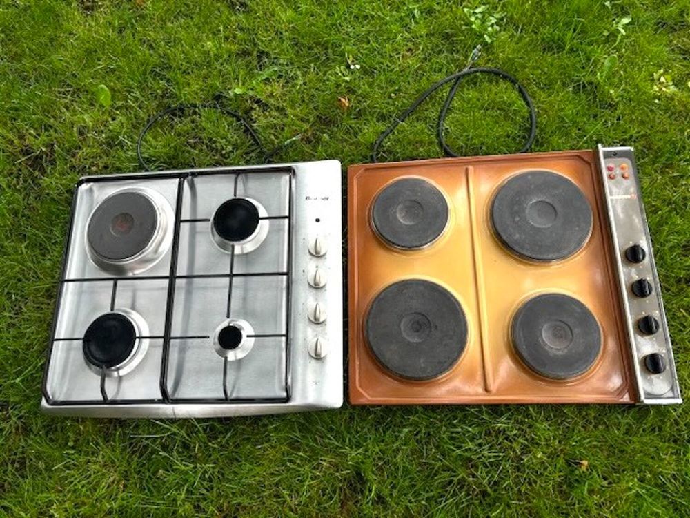 Plaques chauffantes &eacute;l&eacute;ctrique et mixte. 258 Electroménager
