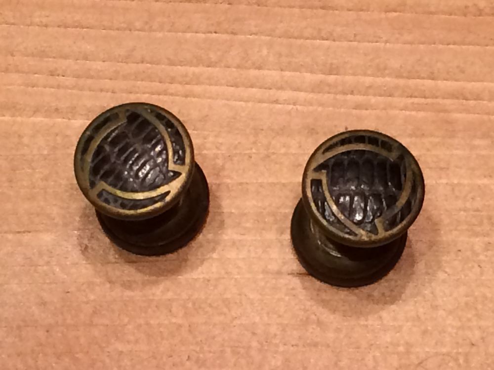 Boutons de manchettes &eacute;maill&eacute;s Bijoux et montres