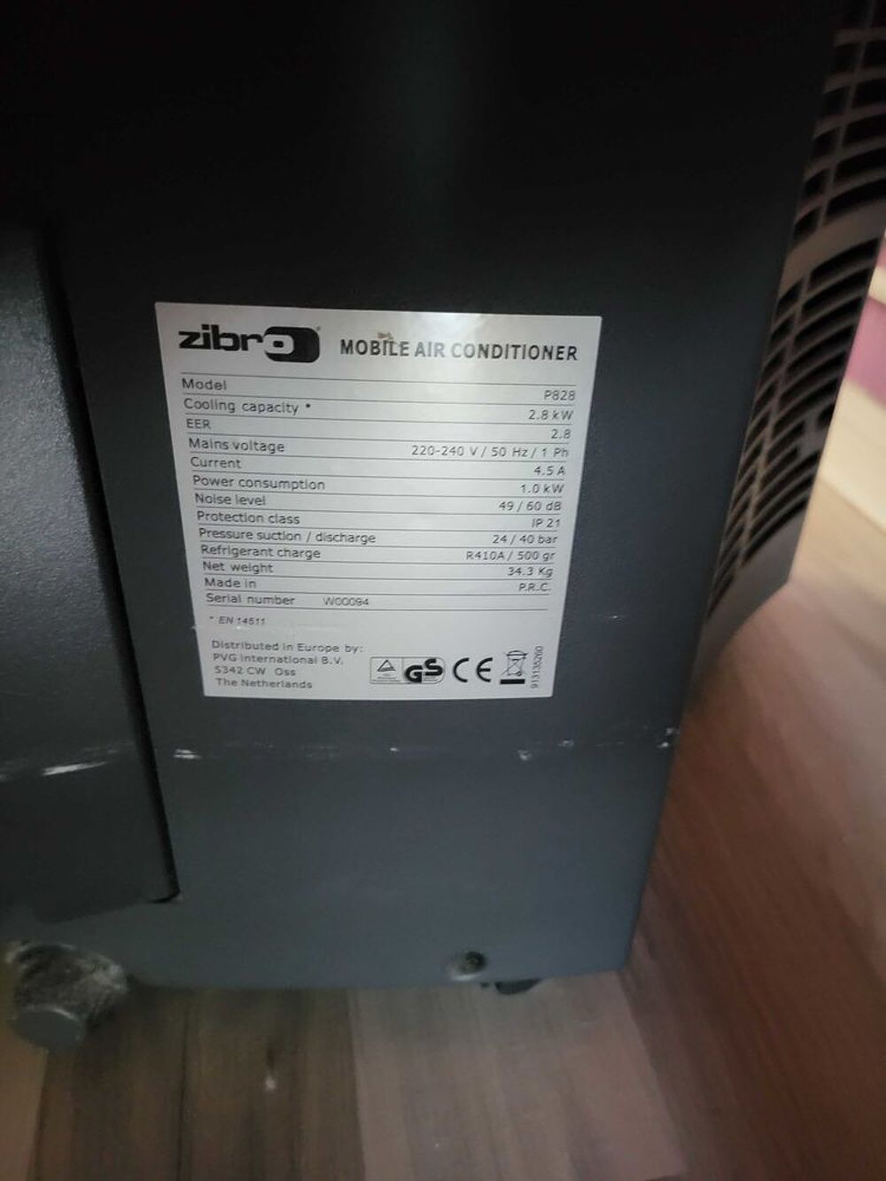 climatisation zibro Electroménager