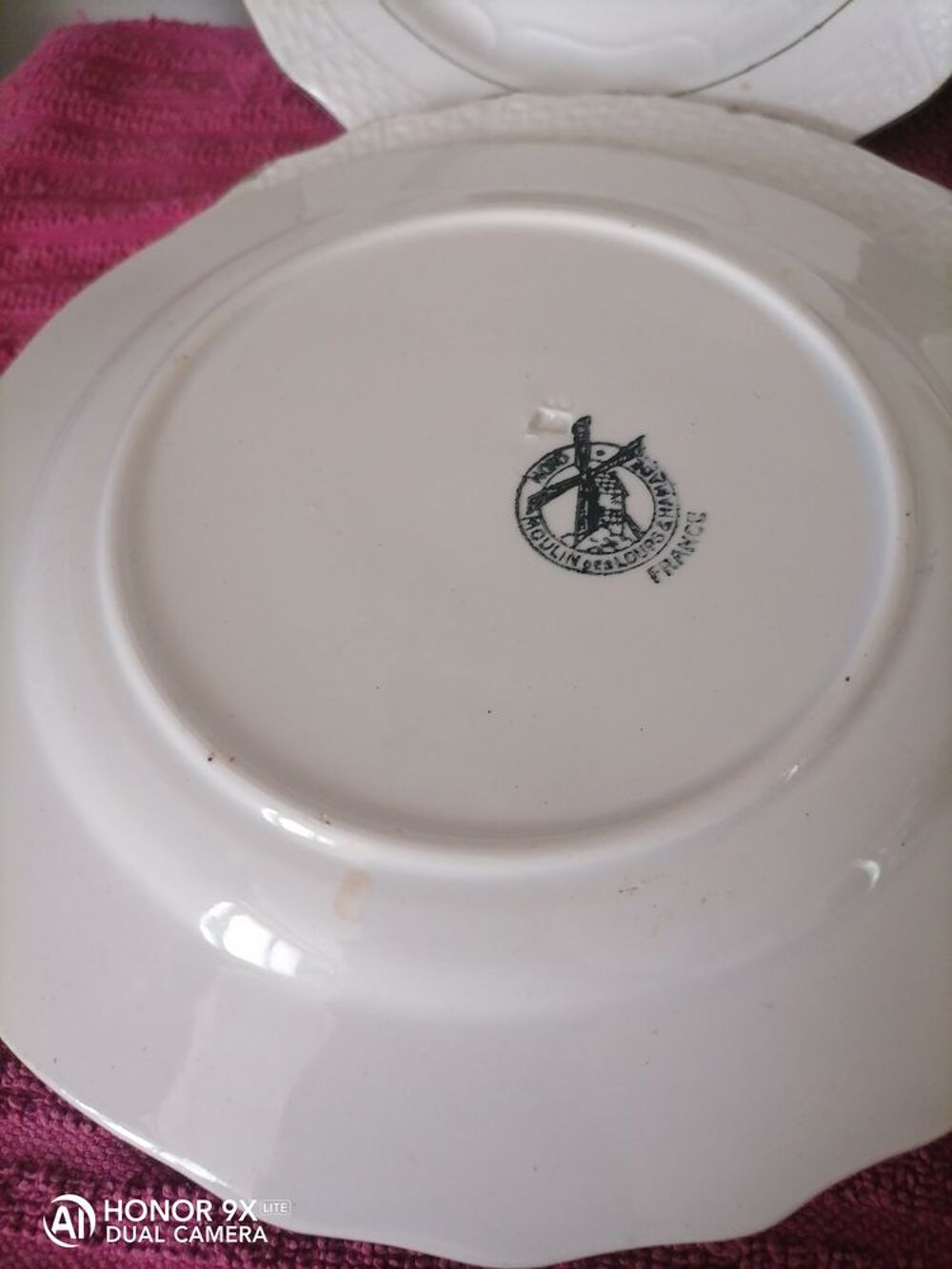 Assiette ancienne Cuisine