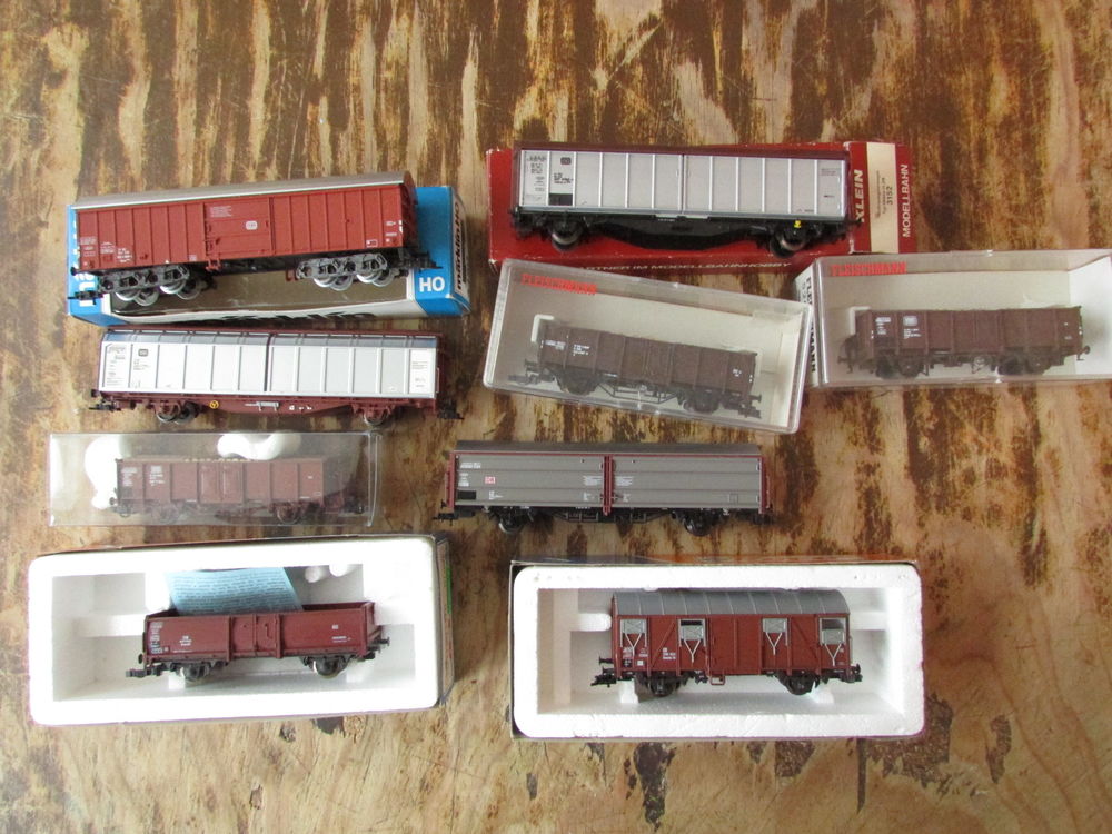 lot complet de trains &eacute;chelle ho 