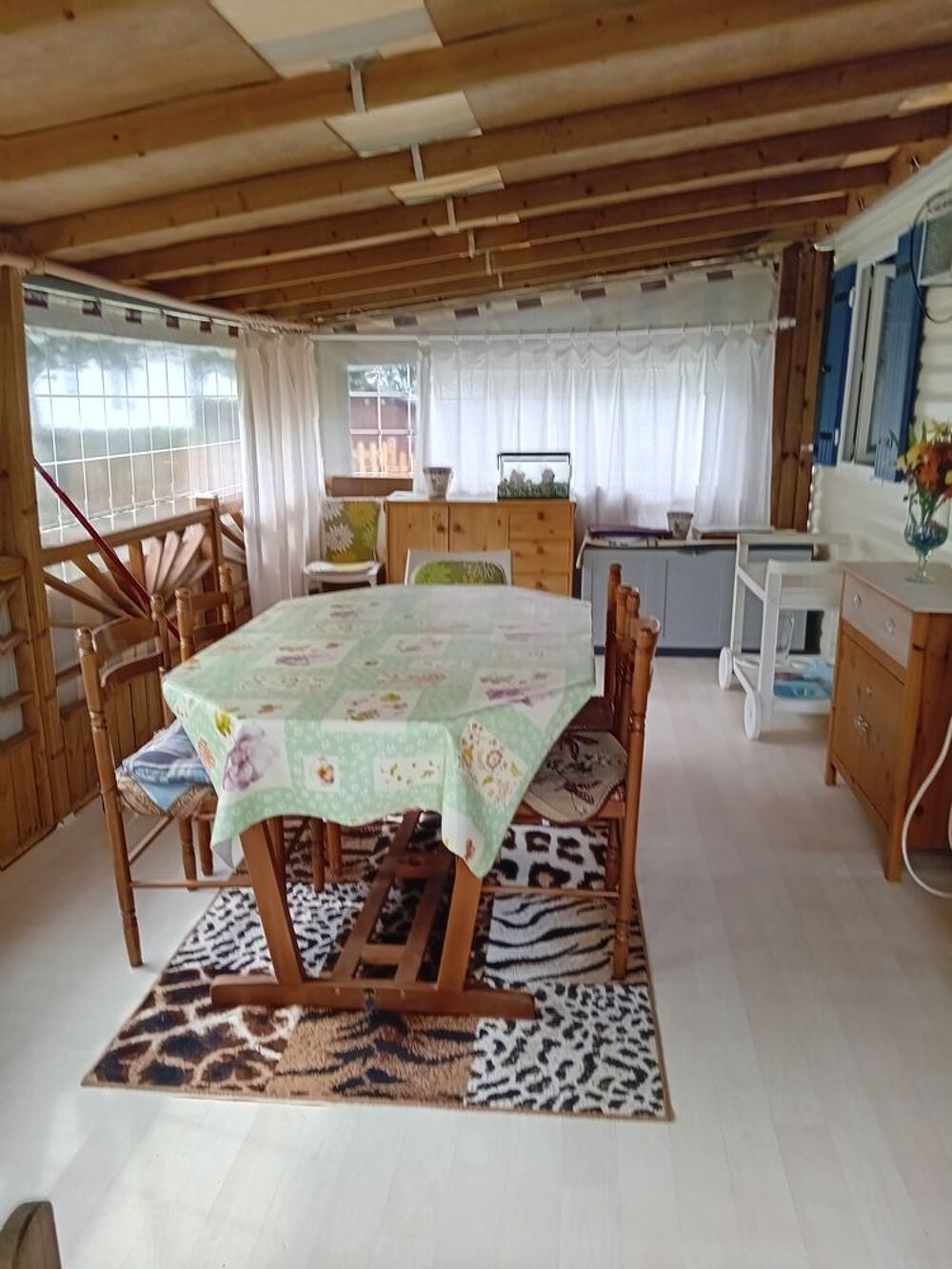   Mobilhomme dans terain de camping pour 4 personnes Basse-Normandie, Montviron (50530)