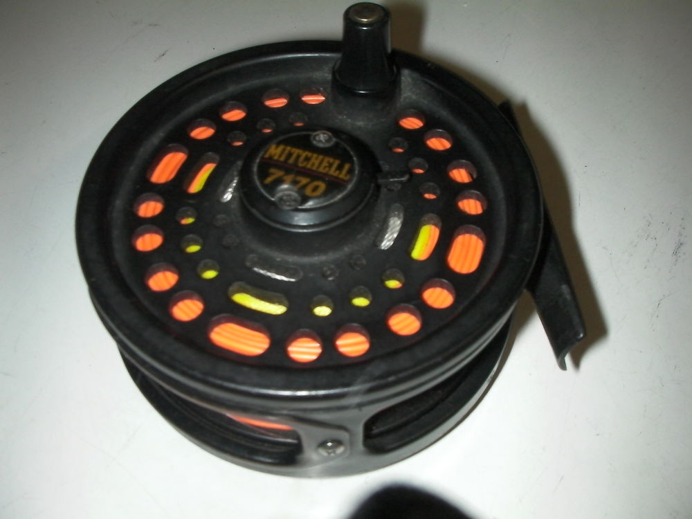 Moulinet mouche MITCHELL7170. + soie Sports