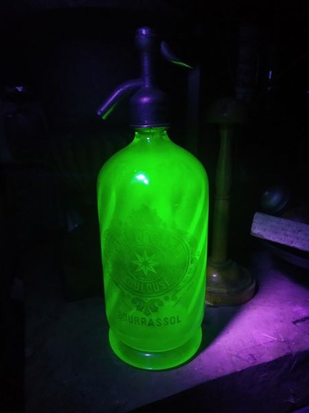 Siphon Eau Seltz Ouraline Paul Decamps Toulouse Bourrassol 
