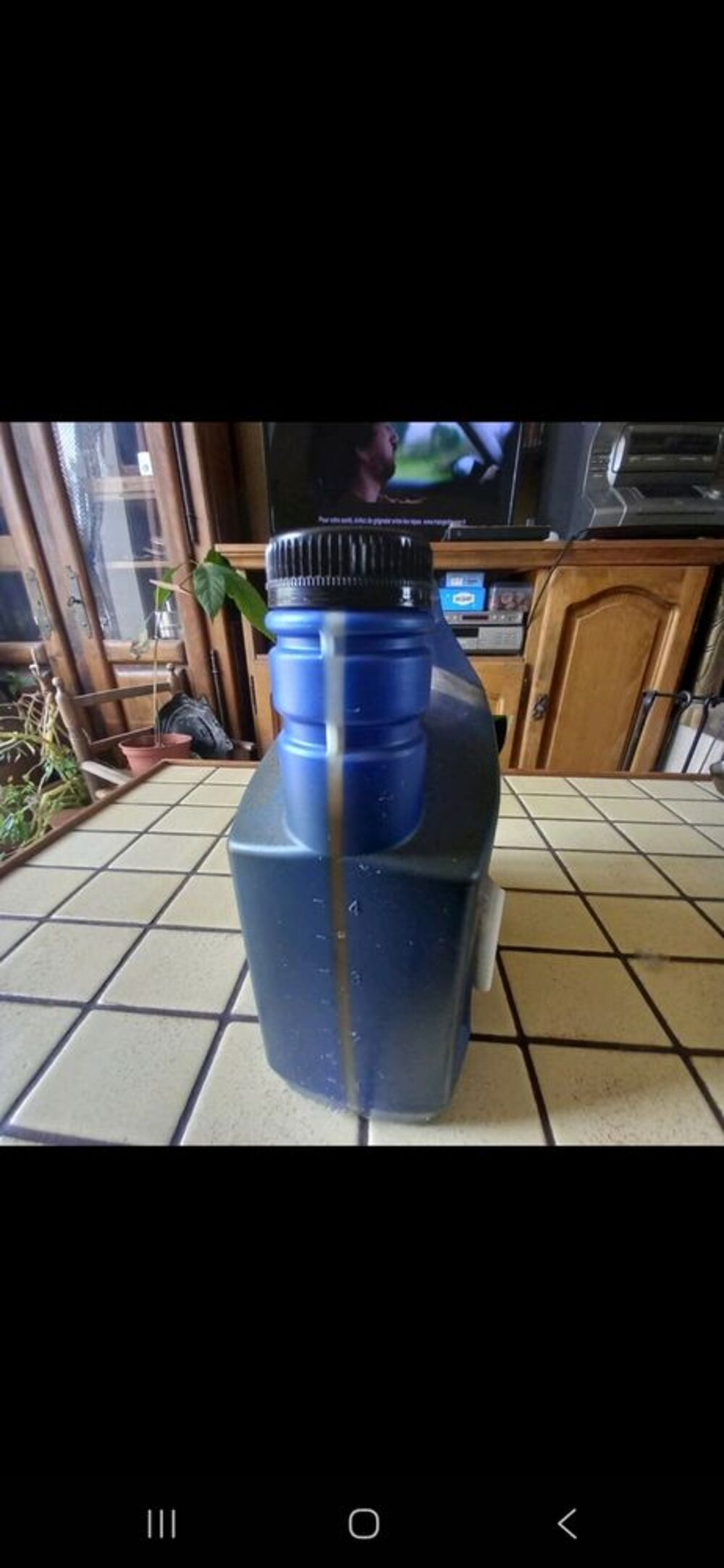 Bidon d'huile 5 litres elf &eacute;volution Bricolage