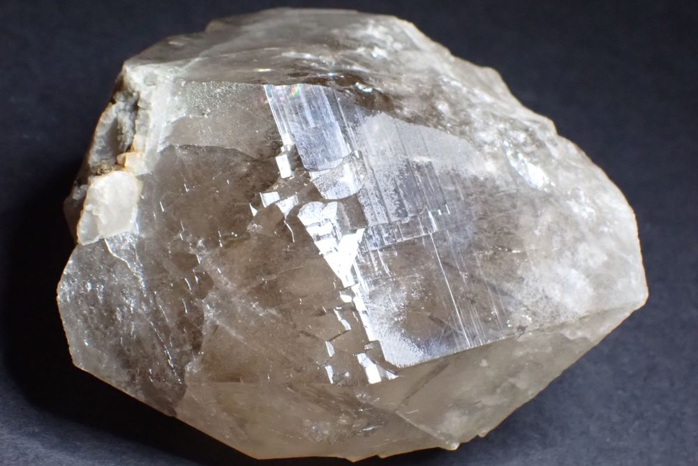 Quartz fum&eacute; Massif de l'Argenti&egrave;re Hautes-Alpes France 549gr 