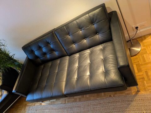 canap�+ fauteuil design en cuir Made in Italie 1300 Thiais (94)