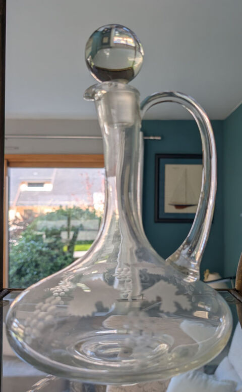 carafe à vin en cristal 20 Agon-Coutainville (50)