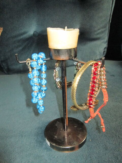 Porte bijoux bougeoir en mtal 3 Herblay (95)