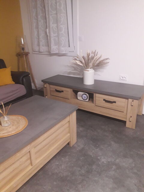 Table de salon plus un  meuble tv 150 Courtenay (45)