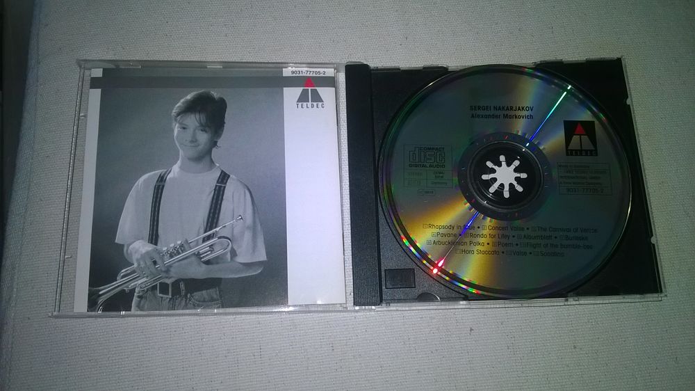 CD Trumpet Works
Gershwin, Bernstein, Glazunov, Sergei Naka CD et vinyles