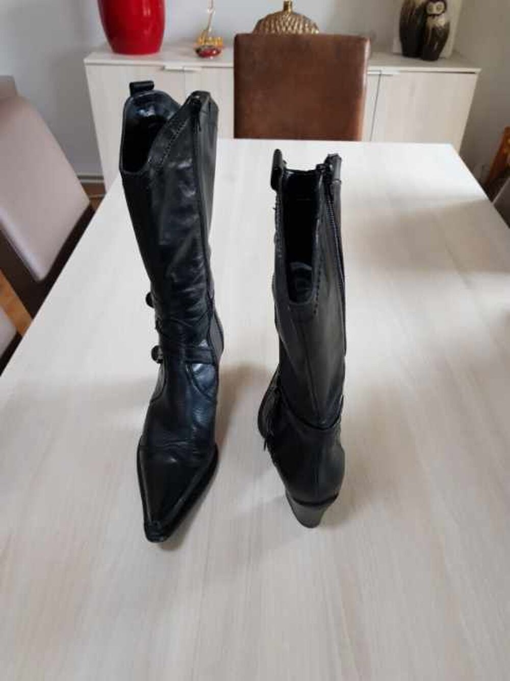 Bottes femme excellent &eacute;tat Chaussures
