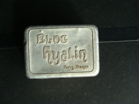 Boite ancienne Bloc Hyalin 8 Eaubonne (95)