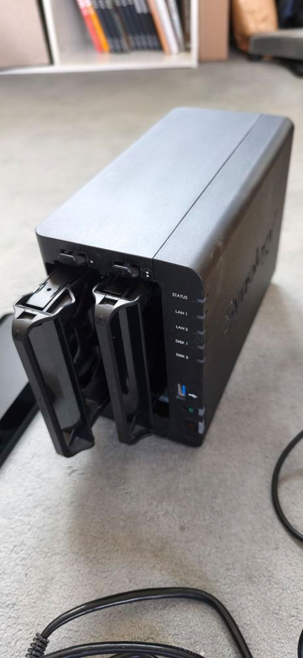 NAS puissant Synology 220+ emplacements pour 2 disques Matériel informatique