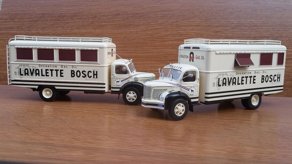 Lot de 2 Berliet GLC 6 Okapi 