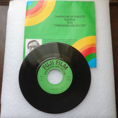 Campagne de publicit� Fuji-film 1976   Op�ration Arc-en-ciel 22 Antony (92)