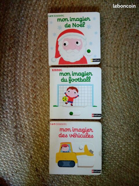 3 livres Kididoc : s�rie mon imagier 0 Beauchamp (95)