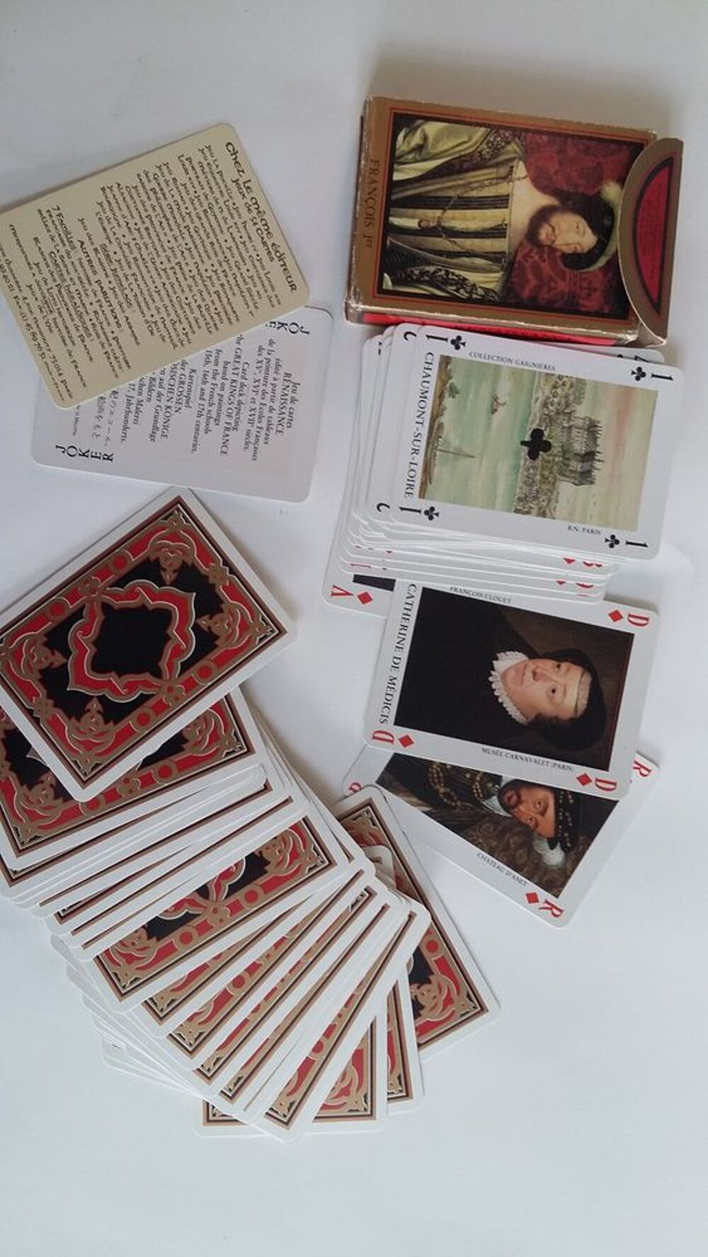 Jeu de cartes Dusserre : Fran&ccedil;ois 1er 