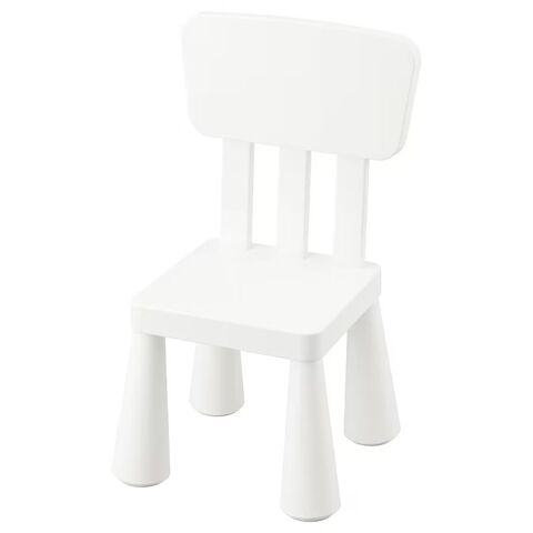 Chaises mammut IKEA : blanche et rose 10 Beauchamp (95)