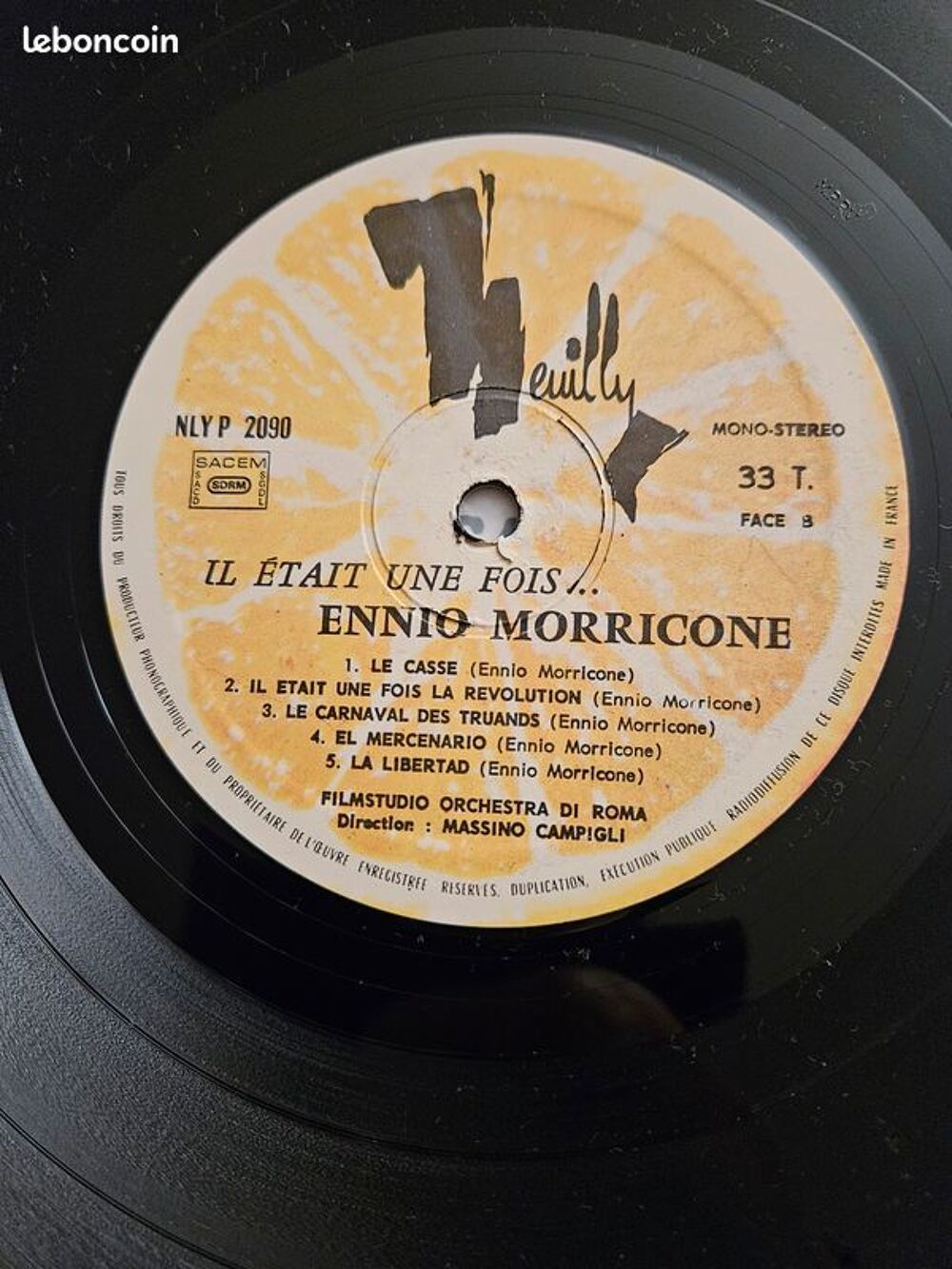 Il Etait Une Fois..33t vinyle. Ennio Morricone CD et vinyles
