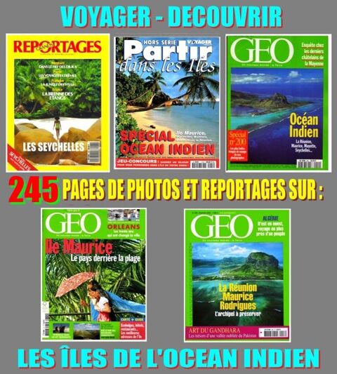 LES �LES DE L'OC�AN INDIEN / prixportcompris 16 Strasbourg (67)