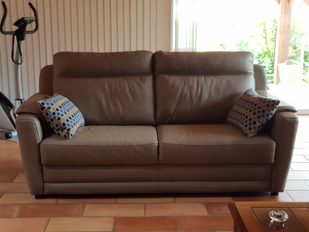 CANAPE CUIR Meubles