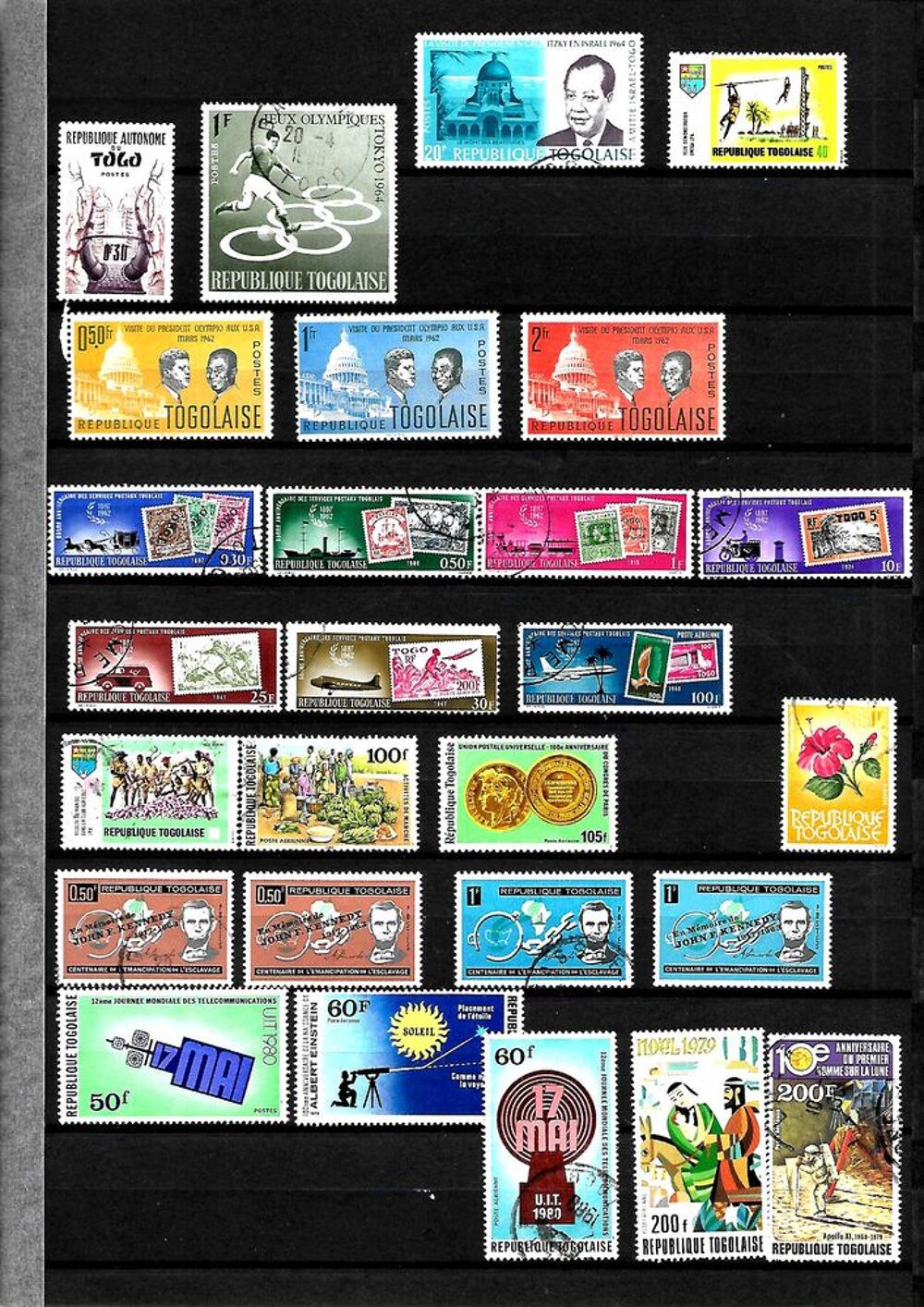 Timbres de Pays ind&eacute;pendants d'AFRIQUE 