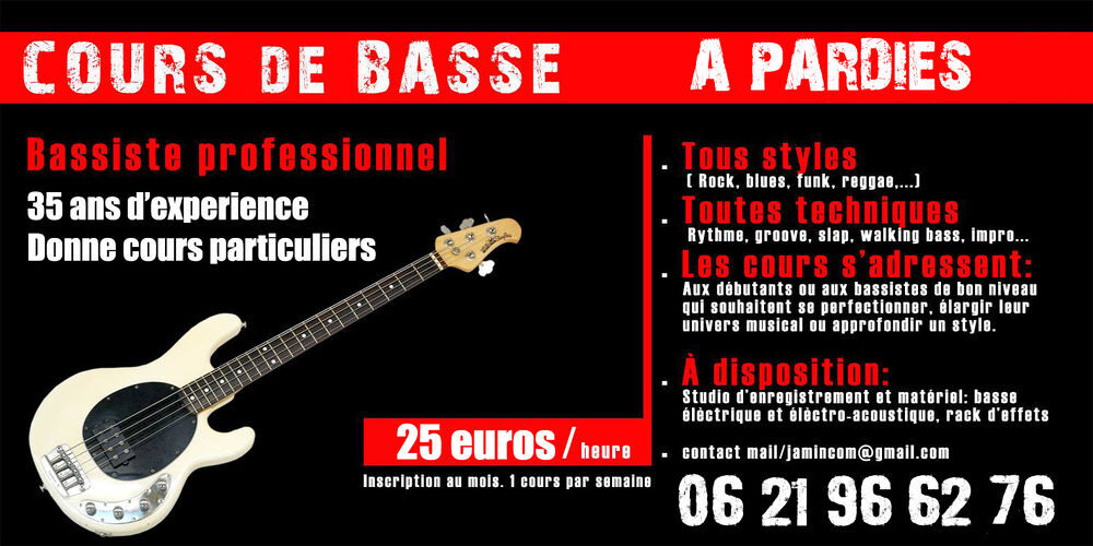   Cours de Basse 