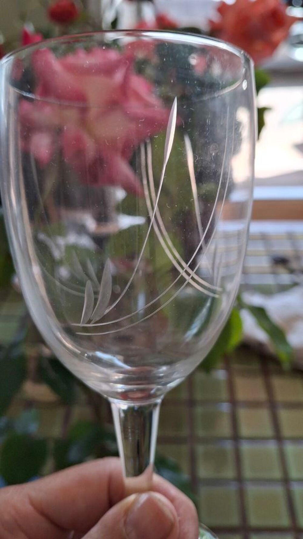 Verres vintage Décoration