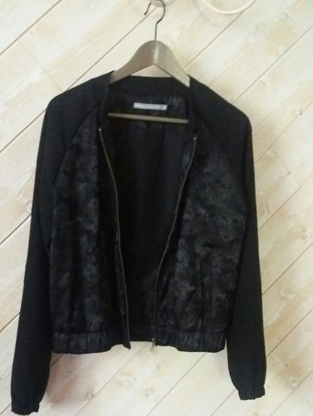  blouson femme bomber bombers noir Mode T 38 - 40 - ou 40 Vtements