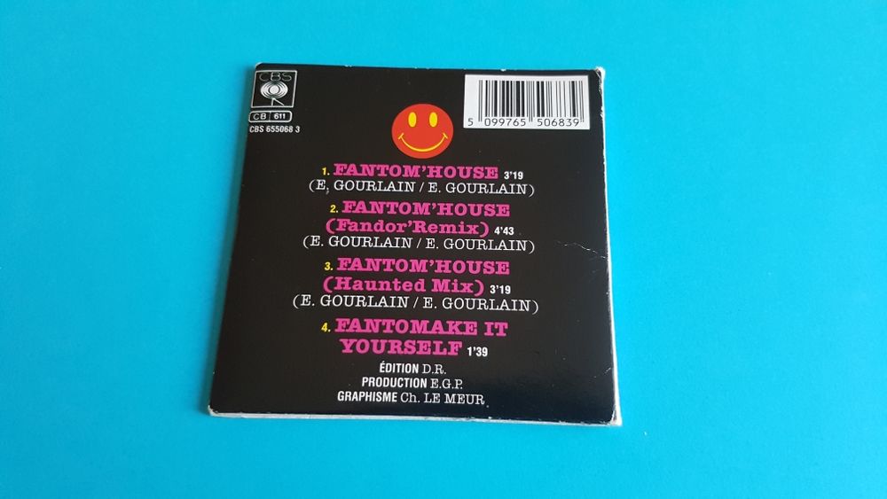 FANTOM'HOUSSE CD et vinyles