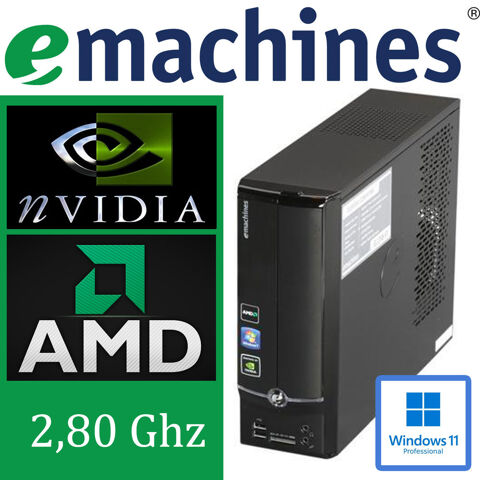 Tour de PC fixe eMachines EL1358 AMD Nvidia GeForce 6150SE W 110 Belfort (90)