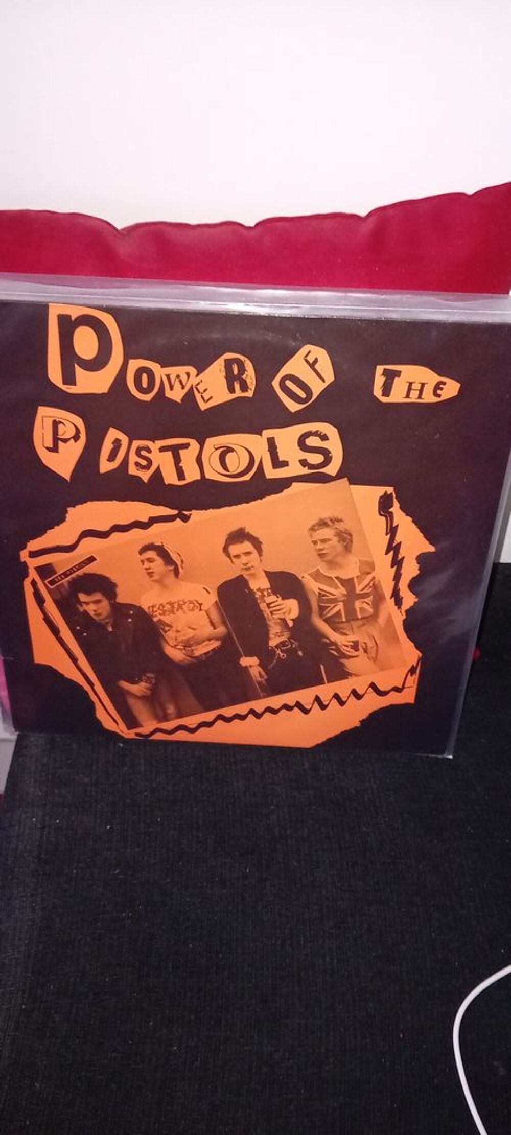 des disques vinyles de punk et punk rock. CD et vinyles