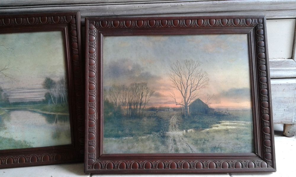 Lot de 2 tableaux Décoration