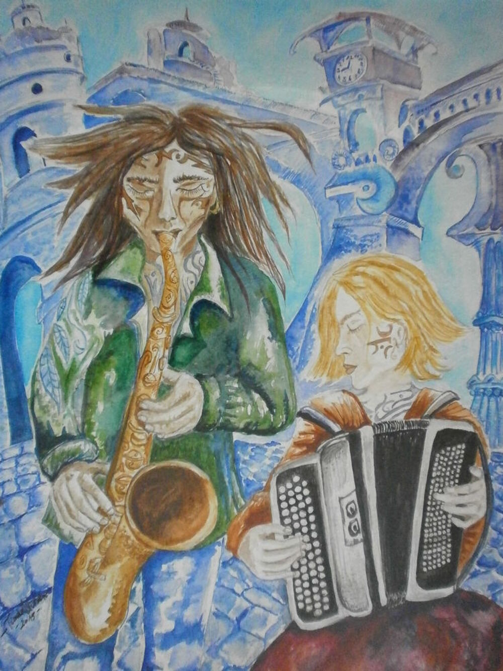 Tableux Instruments de musique