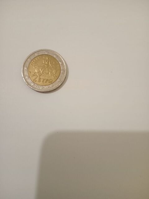 Pi�ce De 2 Euros Grecque L'Enl�vement D'Europe Par Zeus 2002 15 Paris 12 (75)