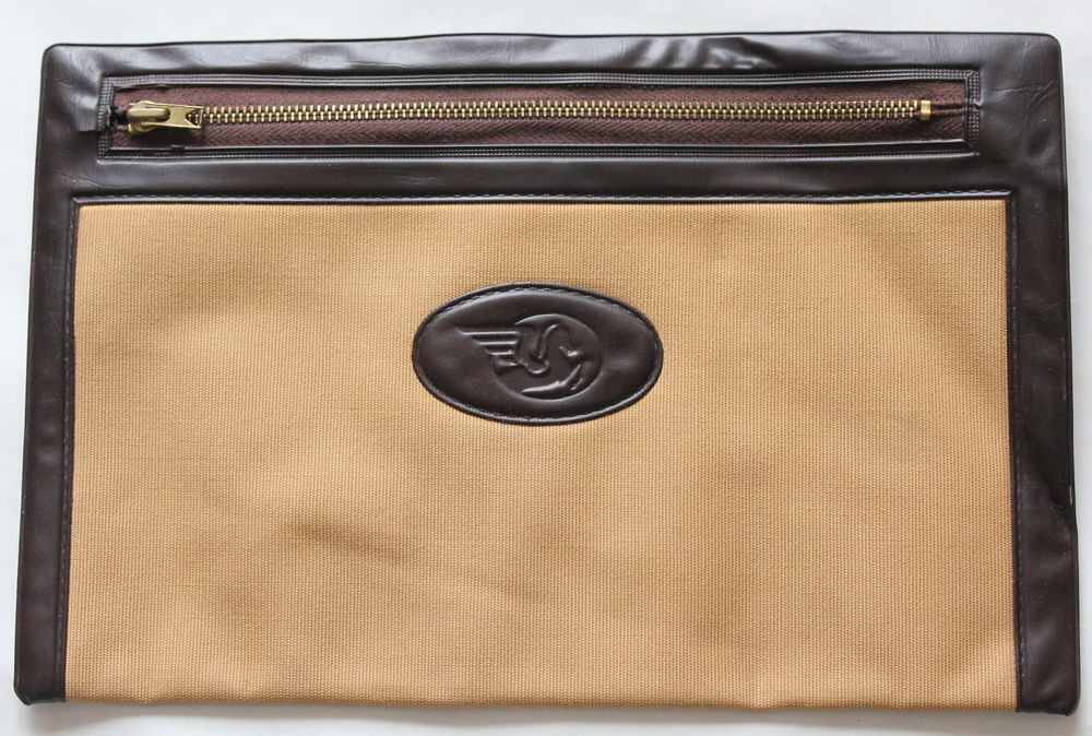 Pochette zipp&eacute;e AIR FRANCE vintage 60-70 