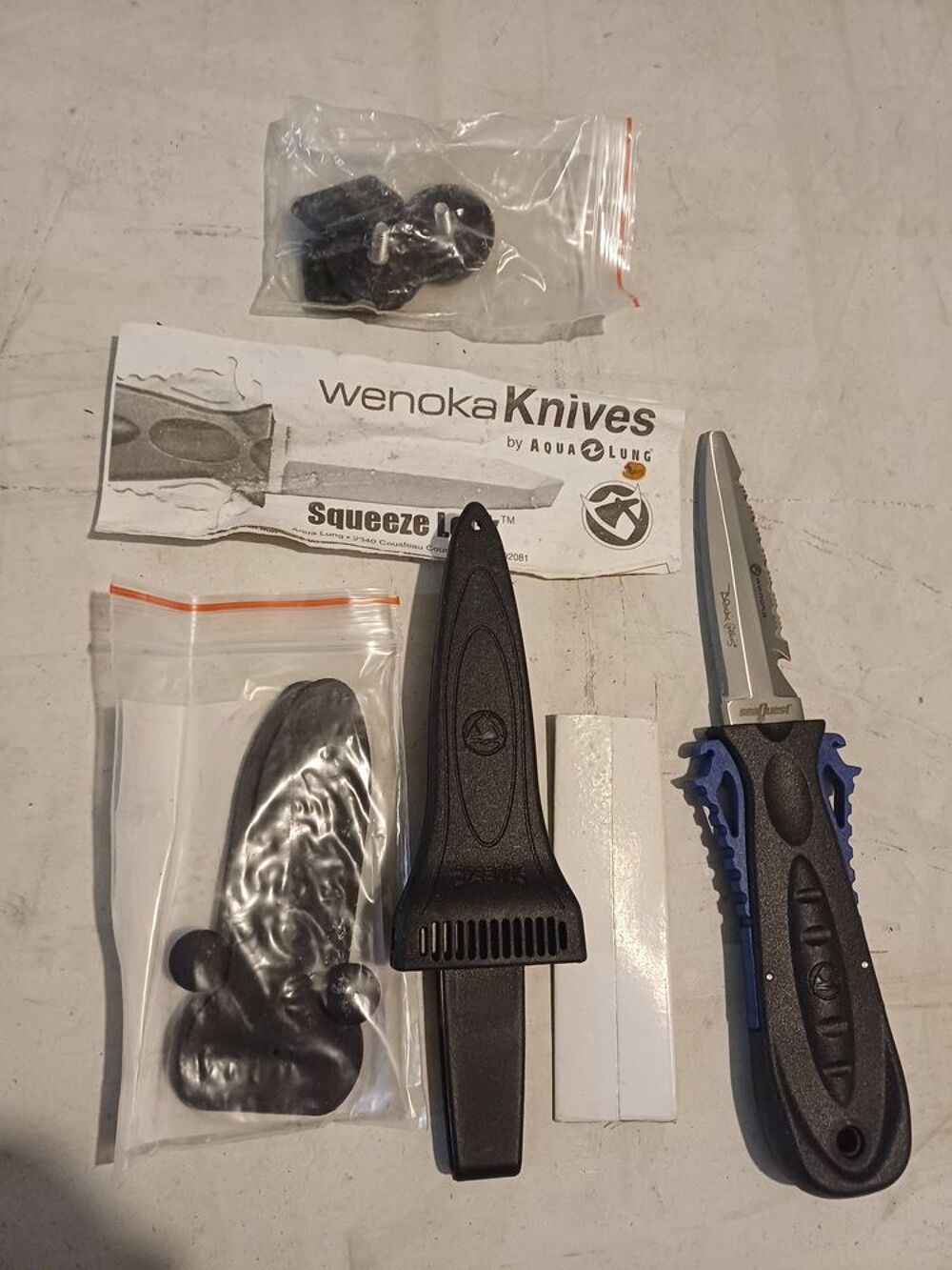 
Article de s&eacute;curit&eacute; VENOKA KNIVES AQUALUNG pour plongeur Sports