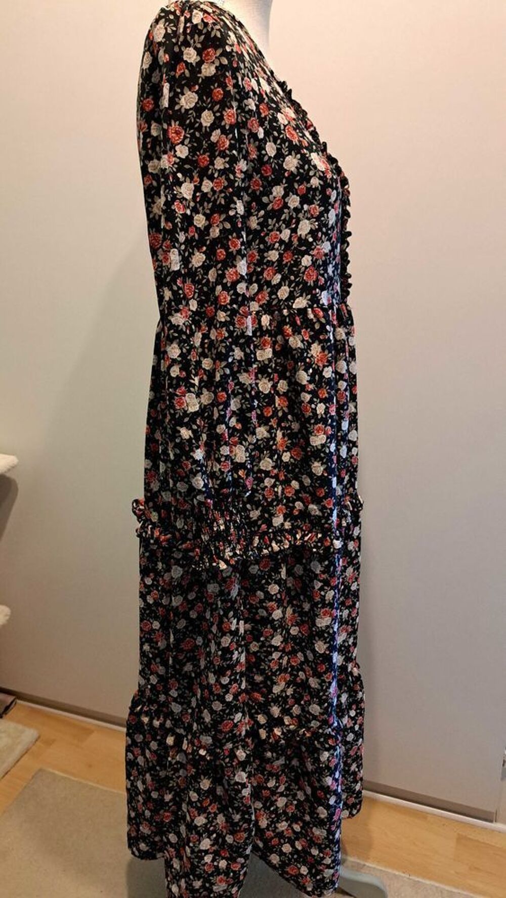 robe longue manches longues Vêtements