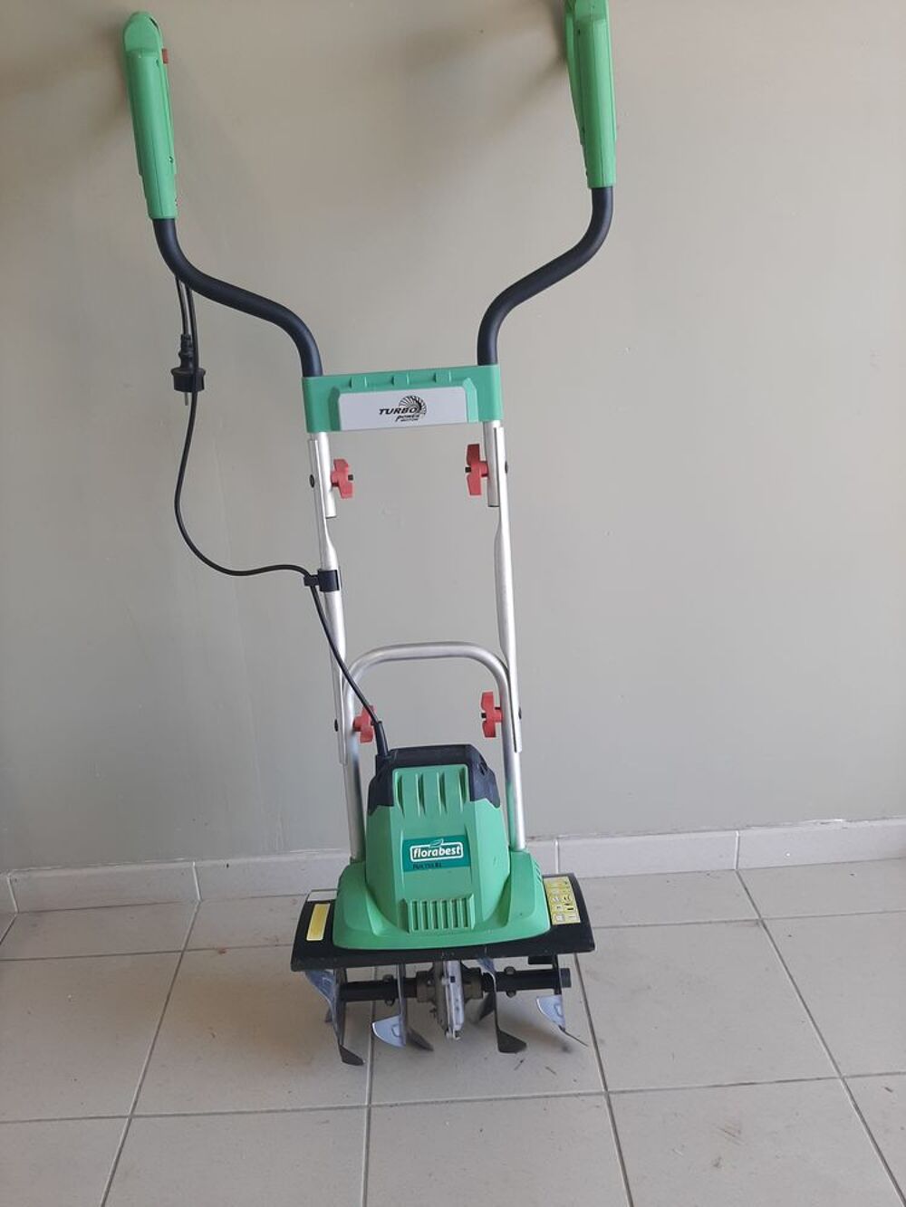 Bineuse electrique Florabest 750w Jardin