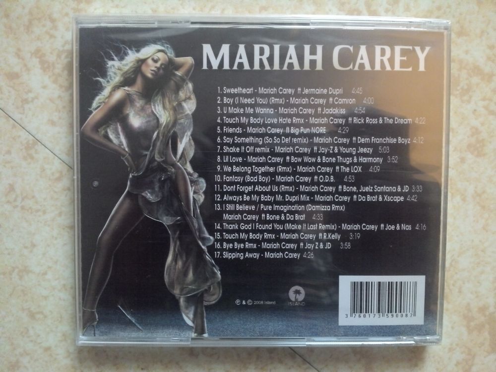 Mariah Carey - cd neuf et sous blistter - mixtape CD et vinyles