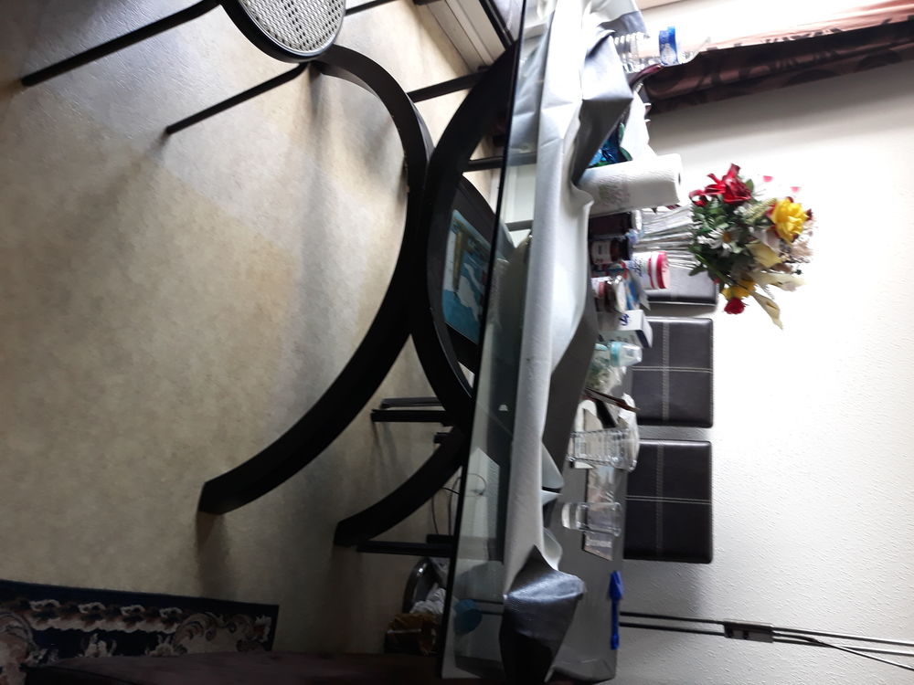 Table en verre pour salon Meubles