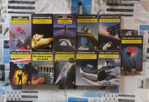 11 Mary HIGGINS CLARK Livre de Poche (d�tail dans l'annonce) 10 Bubry (56)