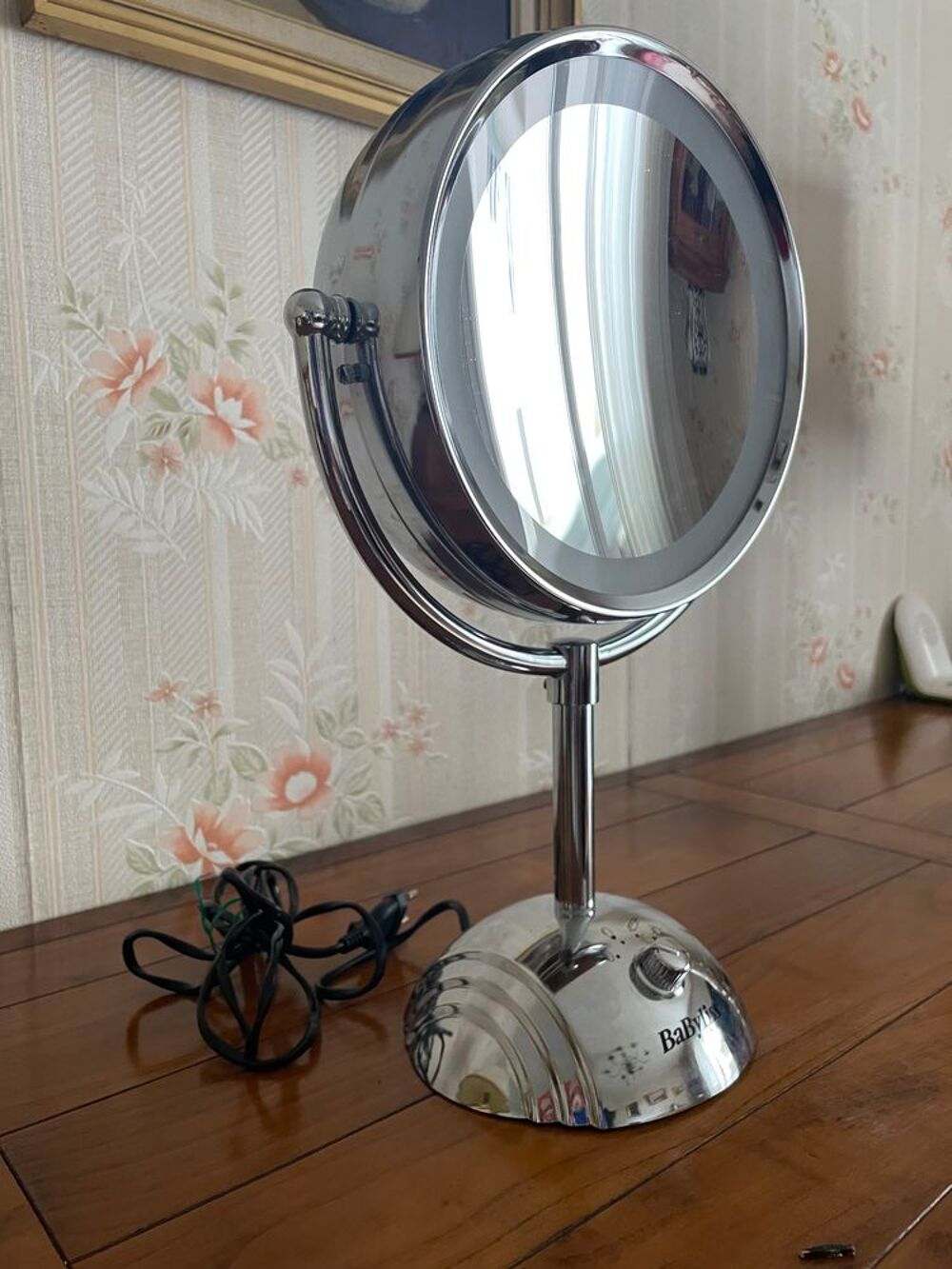Miroir Babyliss 8438E 2 miroirs &eacute;clairage 3 nuances Electroménager