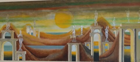 Roland Bourigeaud,  toile , du dernier des surr�alistes 2500 Lagord (17)